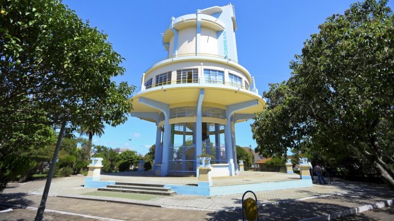 reservatorio de agua da corsan na cidade de dom pedrito credito divulgacao galeria de fotos ascom Marcos Vinicius Freire 768x432